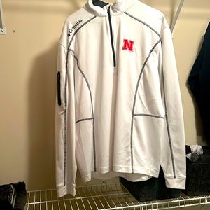 Nebraska Columbia golf quarter zip.